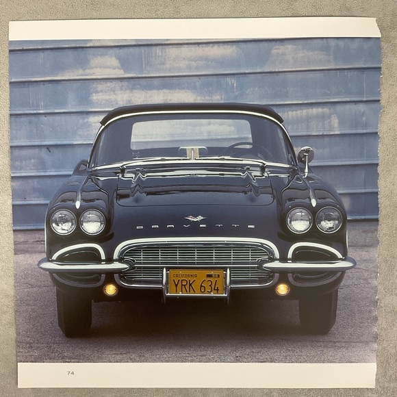 10 vintage high quality Chevrolet Corvette classic car images - Picture 11 of 14